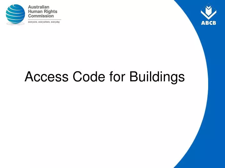 access code for buildings