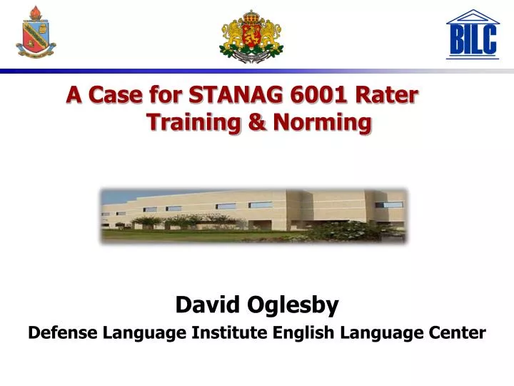 david oglesby defense language institute english language center