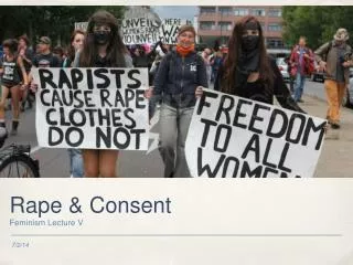 Rape &amp; Consent