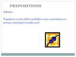 PREPOSITIONS