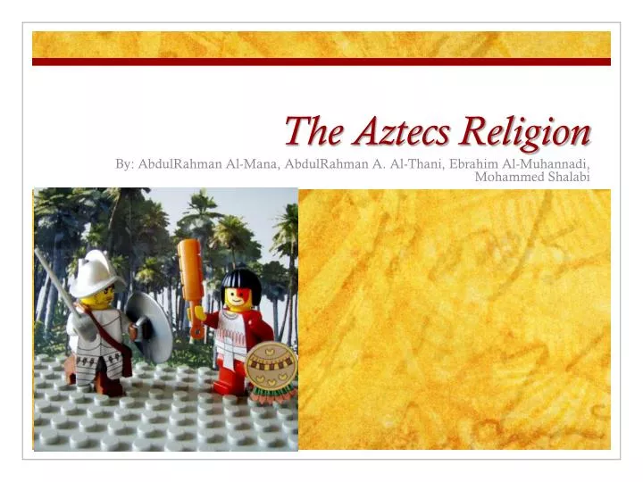 the aztecs religion