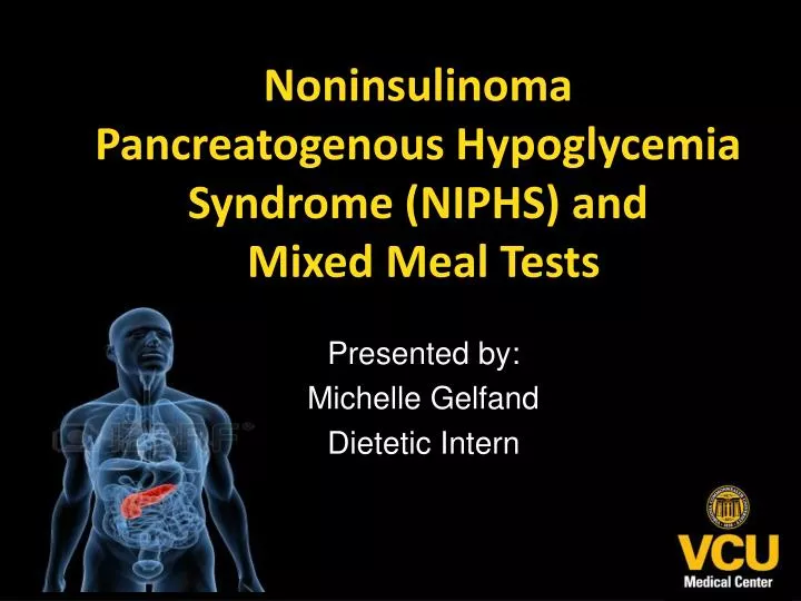 noninsulinoma pancreatogenous hypoglycemia syndrome niphs and mixed meal tests