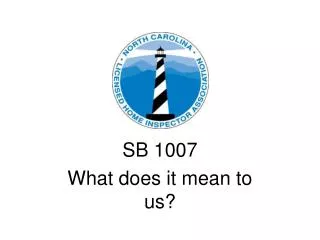SB 1007