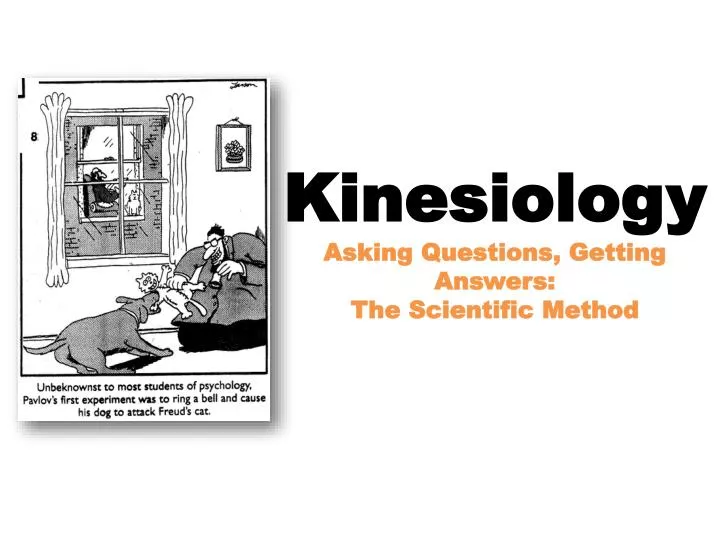 kinesiology asking questions getting answers the scientific method