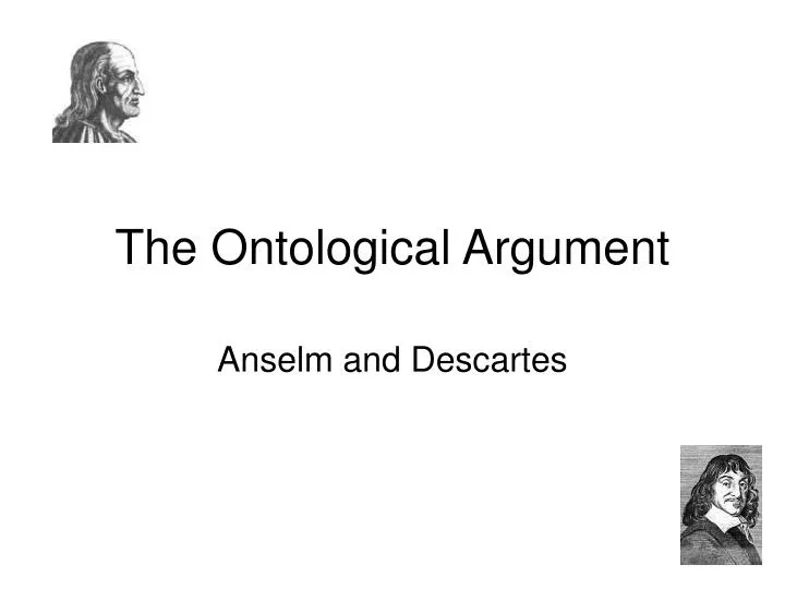 the ontological argument