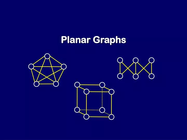 planar graphs