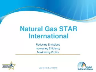 Natural Gas STAR International