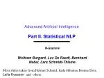 Understanding Statistical NLP and N-Gram Models in Advanced Artificial Intelligence - slide 1