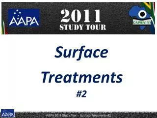 Surface Treatments #2