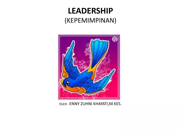 leadership kepemimpinan