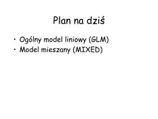 plan na dzi