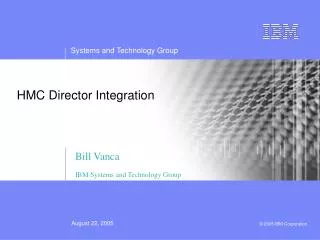 HMC Director Integration