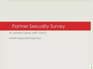 Partner Sexuality Survey
