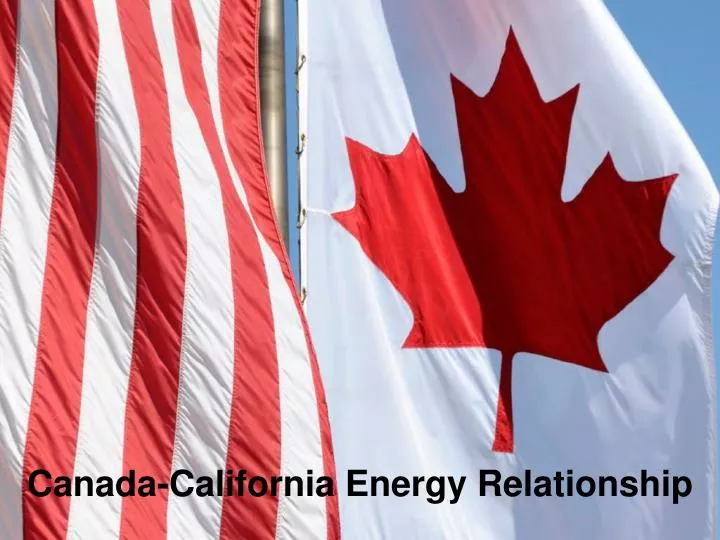 canada california energy relationship