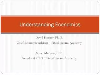 PPT - Understanding Basic Economics PowerPoint Presentation, Free ...