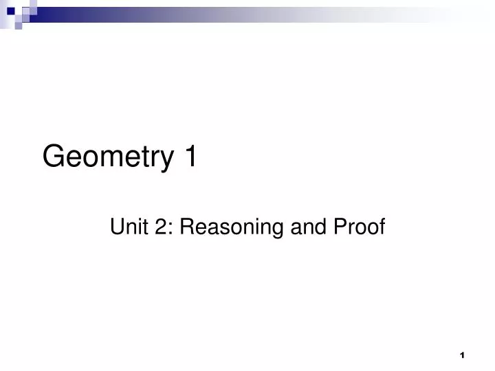 geometry 1