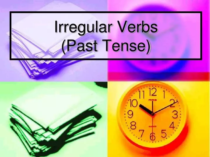 irregular verbs past tense