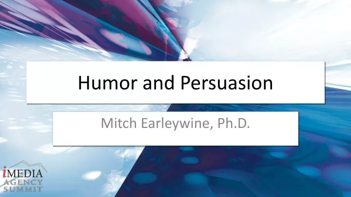 humor and persuasion