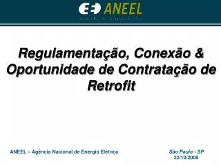ANEEL – Agência Nacional de Energia Elétrica