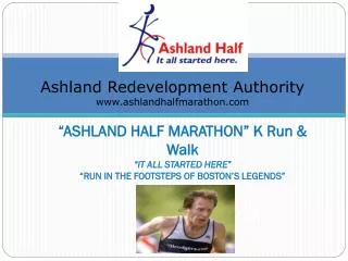 Ashland Redevelopment Authority ashlandhalfmarathon