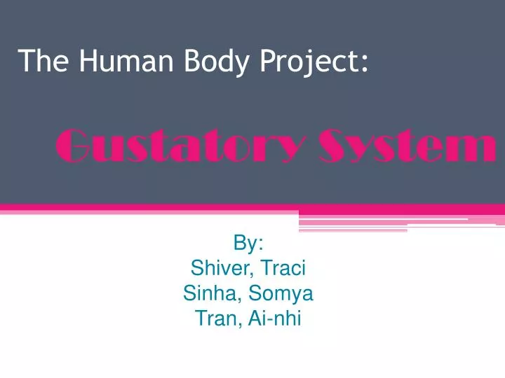 the human body project