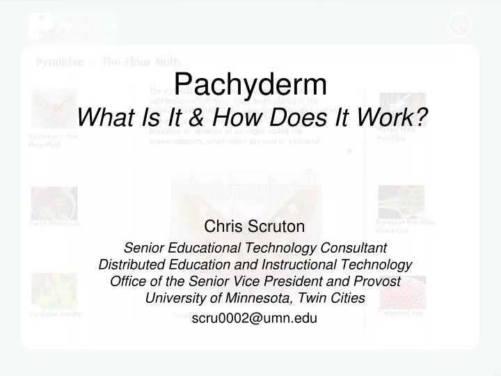 pachyderm what is it how does it work