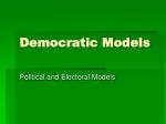 Democratic Models - slide 1