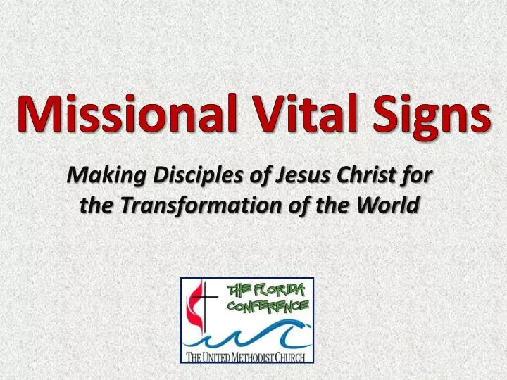 missional vital signs