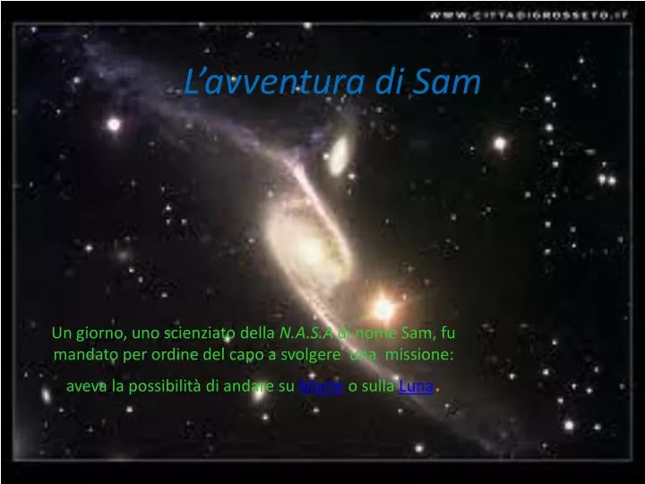 l avventura di sam