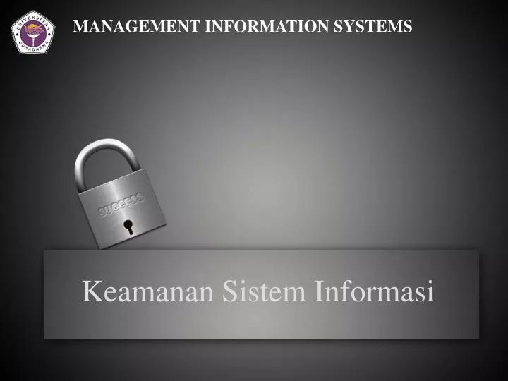 keamanan sistem informasi