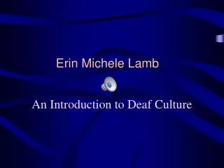 Erin Michele Lamb