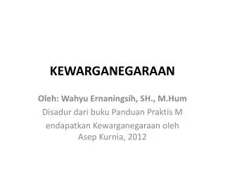 kewarganegaraan