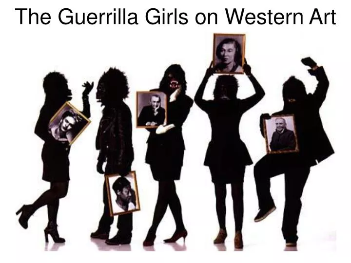 the guerrilla girls on western art