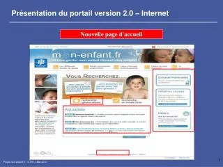 pr sentation du portail version 2 0 internet