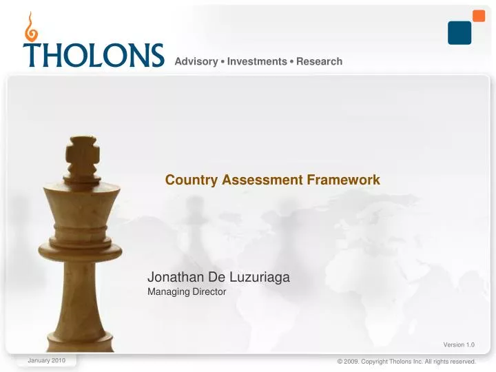 country assessment framework