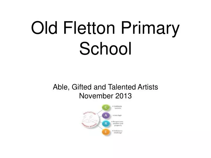 old fletton primary school