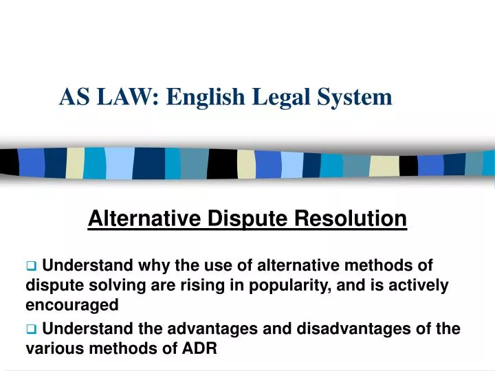 as law english legal system