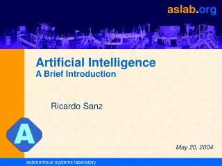 Artificial Intelligence A Brief Introduction