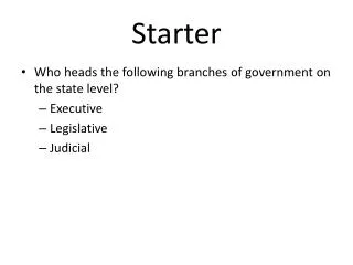 starter