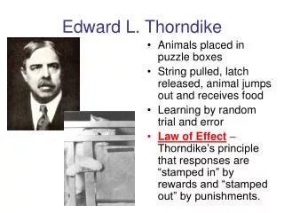 Edward L. Thorndike