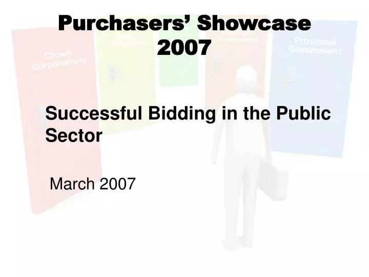 purchasers showcase 2007