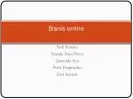 Bisnis online - slide 1