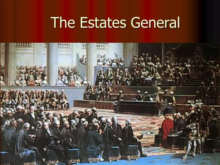 the estates general