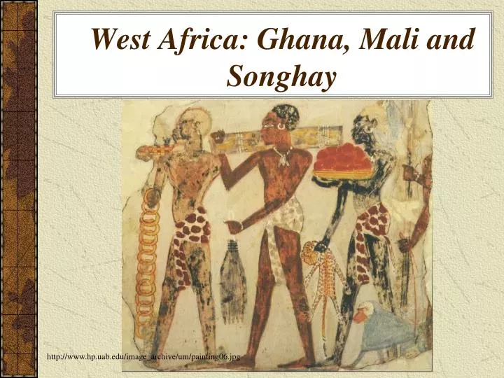 west africa ghana mali and songhay