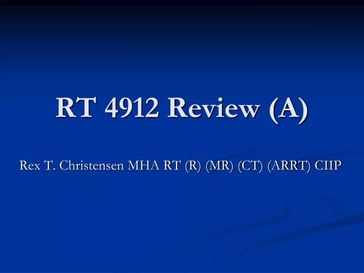 rt 4912 review a