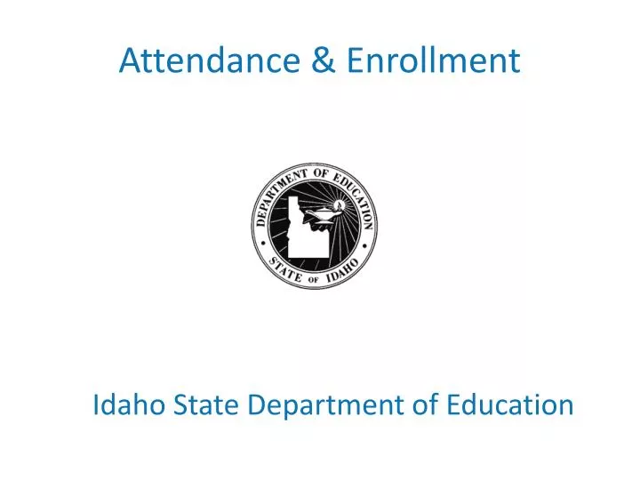 attendance enrollment