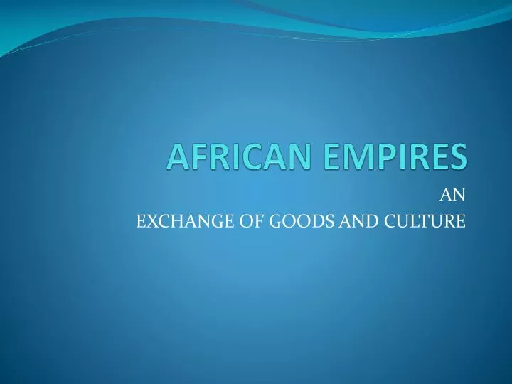 african empires