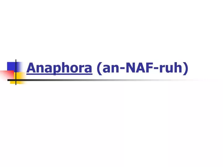 anaphora an naf ruh