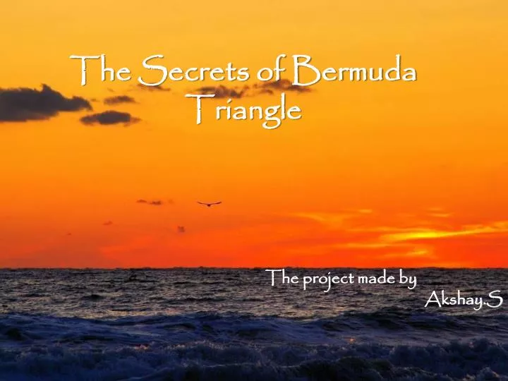 the secrets of bermuda triangle
