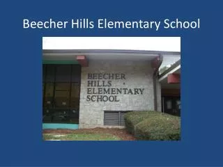 Beecher Hills Elementary School